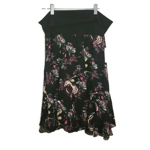 CAbi reversible skirt #199 size large black